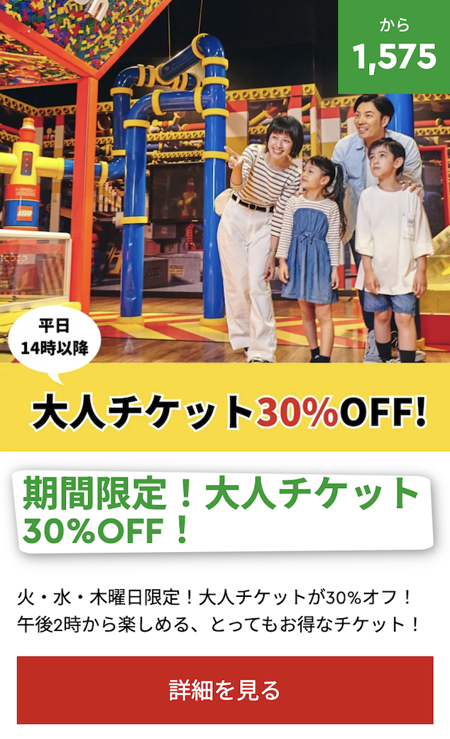 大人チケット