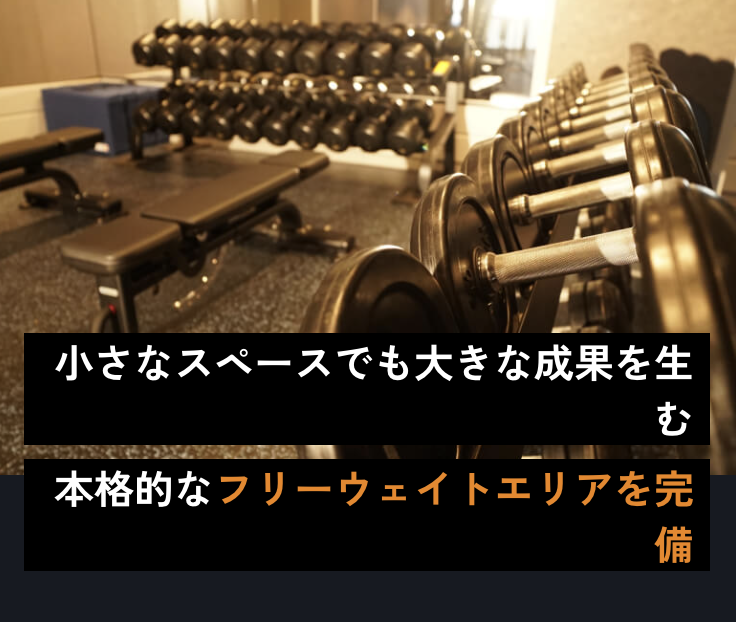 本格的なフリーウェイト