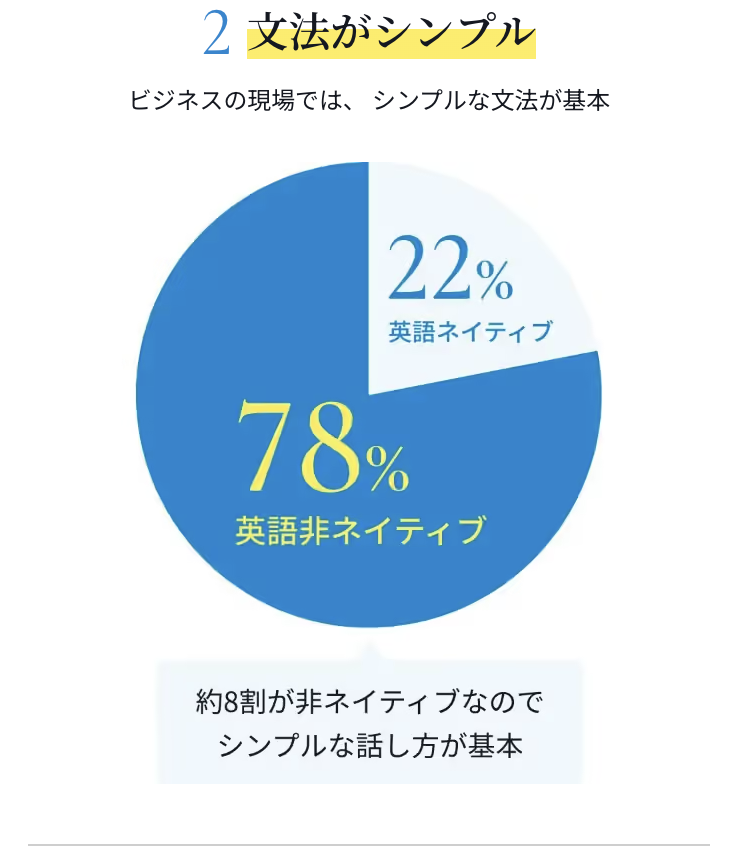 文法がシンプル