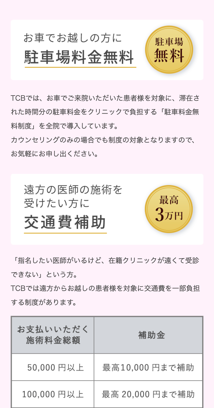 交通費補助