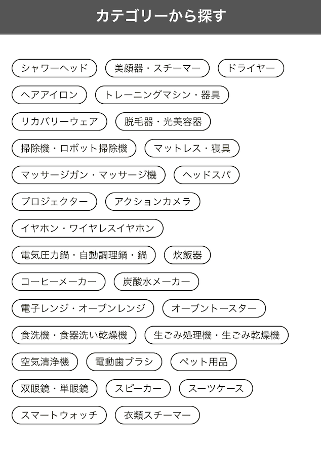 カテゴリから