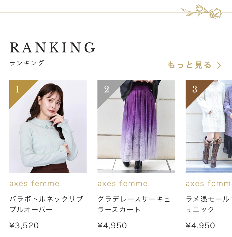 ランキング