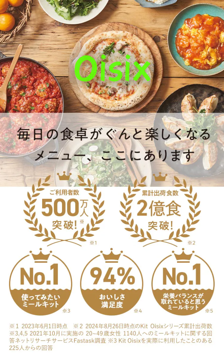 毎日が楽しくなるメニュー